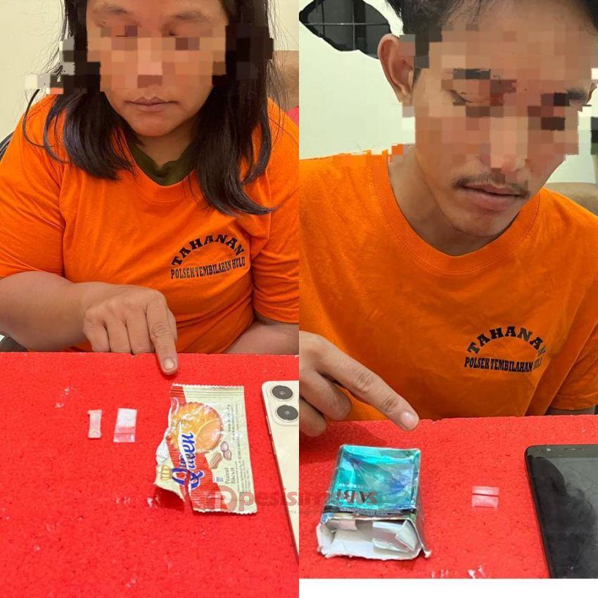 Polsek Tembilahan Hulu Ungkap Kasus Penyalahgunaan Narkotika, Dua Pelaku Diamankan