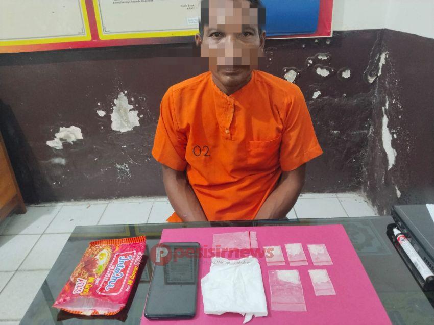 Ungkap Kasus Narkotika, Seorang Nelayan Diamankan Polisi dengan 6,21 Gram Sabu