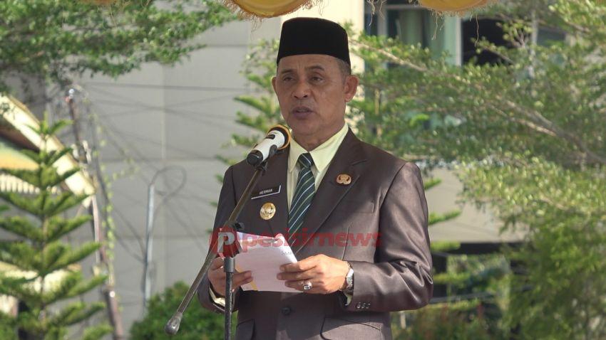Bupati Herman Jadi Inspektur Upacara Peringatan Ke-118 Harkitnas Tahun 2026 di Pemkab Inhil