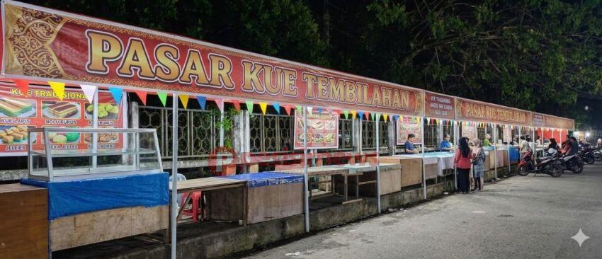Bupati H. Herman Fasilitasi Lapak Terpusat untuk 66 UMKM Pedagang Kue Idul Adha di Jalan Kapten Mukhtar Tembilahan