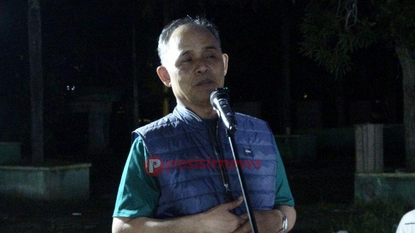 Bupati Inhil Herman, Resmikan Pasar Subuh Tembilahan, Pedagang Beri Apresiasi