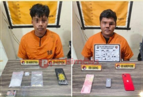 Satresnarkoba Polres Inhil Ungkap Kasus Narkotika, Dua Tersangka Diamankan dengan Barang Bukti Shabu dan Ekstasi