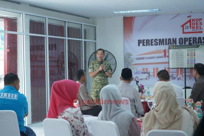 Bupati Inhil Herman Mengikuti Peresmian Koperasi Merah Putih secara Virtual Dengan Presiden Prabowo