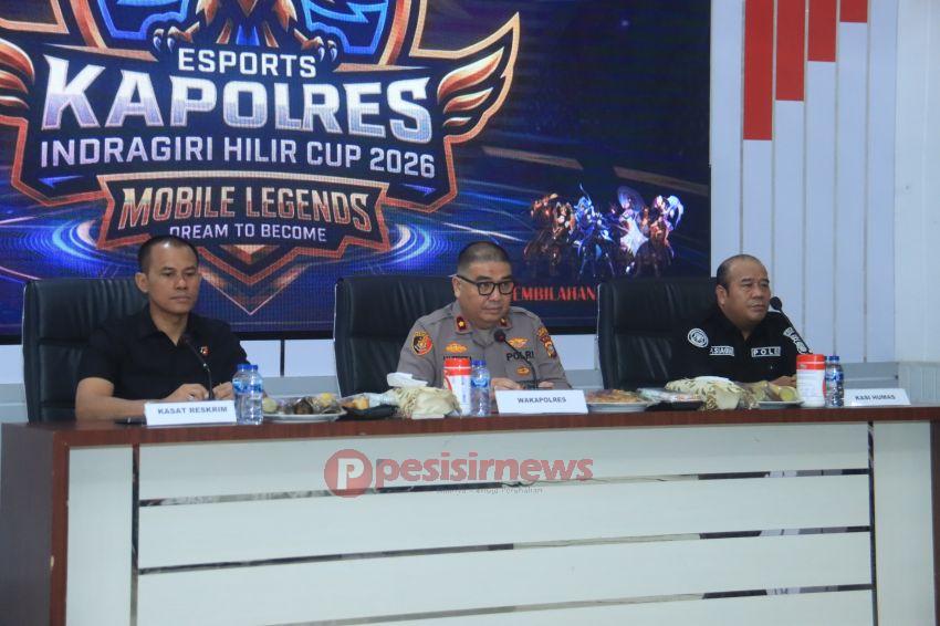 Polres Indragiri Hilir Gelar Turnamen Mobile Legends Kapolri Cup Meriahkan Hari Bhayangkara ke-80