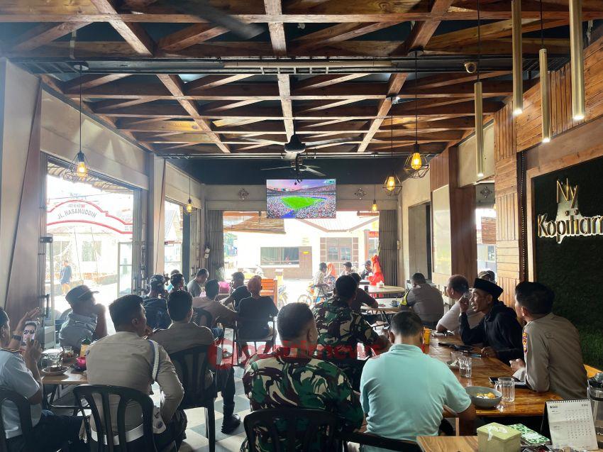 Polsek Kateman Gelar Nobar Piala Dunia 2026 Bersama TNI dan Masyarakat, Pererat Kebersamaan di Tengah Euforia Sepak Bola