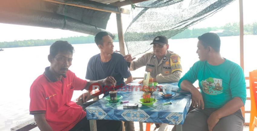Bhabinkamtibmas Desa Bakau Aceh Koordinasi Pendataan Lahan Jagung Dukung Swasembada Ketahanan Pangan