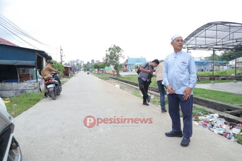 Bupati Herman Tinjau Infrastruktur CSR di Guntung, Tekankan Transparansi Program
