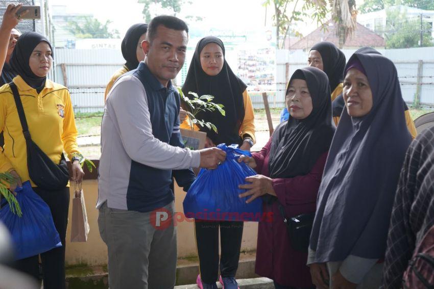 Bupati Inhil Diwakili Asisten II Setda Inhil Hadiri Pekan Olahraga dan Bakti Sosial Hari Bhayangkara ke-80 di Polres Inhil