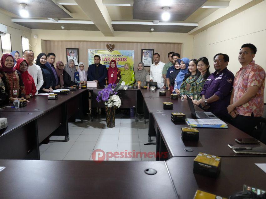 Ketua Tp PKK inhil Katerina Susanti Herman Gelar Giat  Layanan Gelar Kasus Kekerasan Terhadap Anak