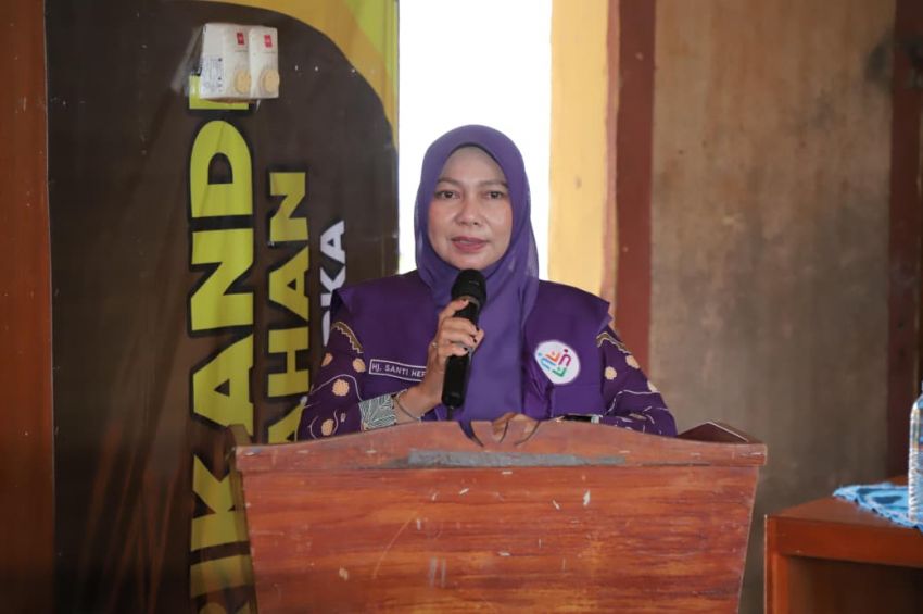 Ketua Pembina Pos Yandu Inhil Katerina Susanti Herman, Pos Yandu  6 Bidang SPM
