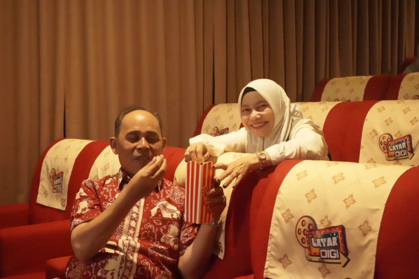 Bupati Herman Resmikan Layar Digi, Wahana Nonton Digital Pertama di Riau Hadir di Tembilahan