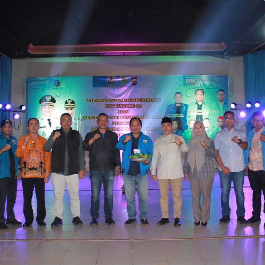 Anggota Komisi I DPRD Inhil Hadiri HUT KNPI Ke 53