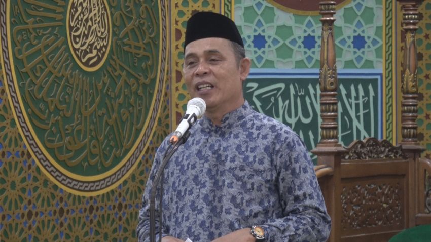 Bupati Herman Lepas 131 Jamaah Umrah PT Bimalyndo Hajar Aswad, Pesankan Jaga Kesehatan dan Doakan Daerah
