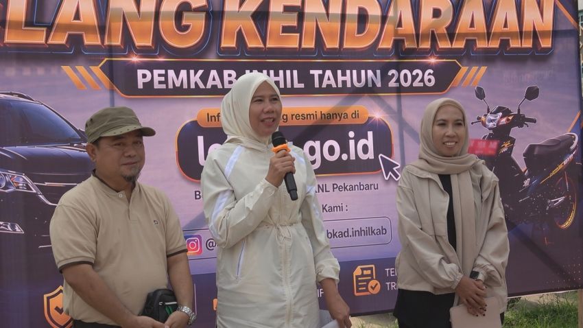 Wabup Yulianti Tinjau Open House Lelang Kendaraan Dinas, Pemkab Inhil Lepas 51 Aset Secara Terbuka