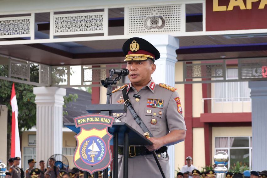 Kapolda Riau Buka Pendidikan 119 Bintara SPKT, Tekankan Pelayanan Humanis dan Larang Kekerasan