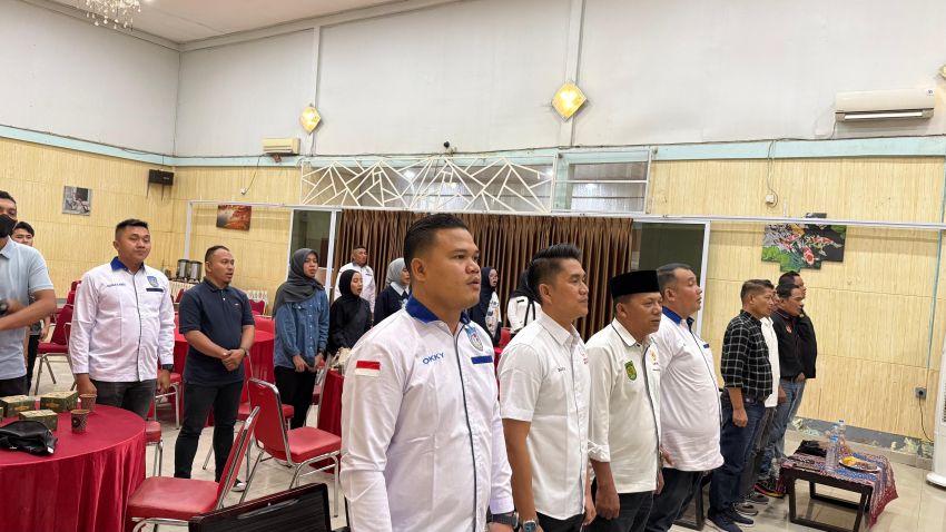 MusKab Perbasi Inhil Rampung, Okki Prasetyo Dipercaya Nahkodai Basket Negeri Seribu Parit