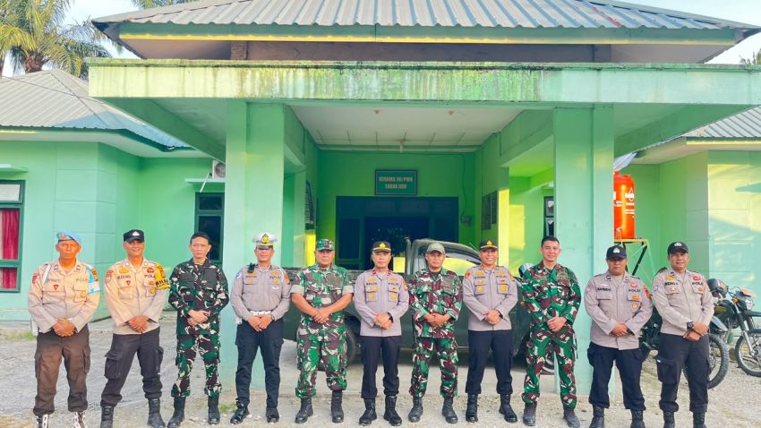 Jaga Marwah Keamanan Negeri, TNI-Polri Sabak Auh Satukan Langkah Lewat Silaturahmi Kamtibmas