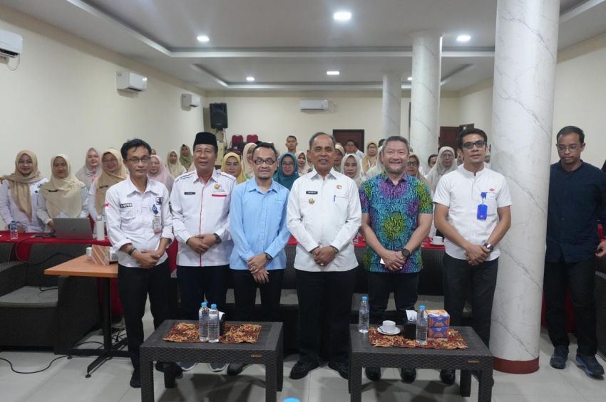 Bupati Inhil Resmi Buka Rakor Lintas Program dan Lintas Sektor Implementasi Integrasi Layanan Primer
