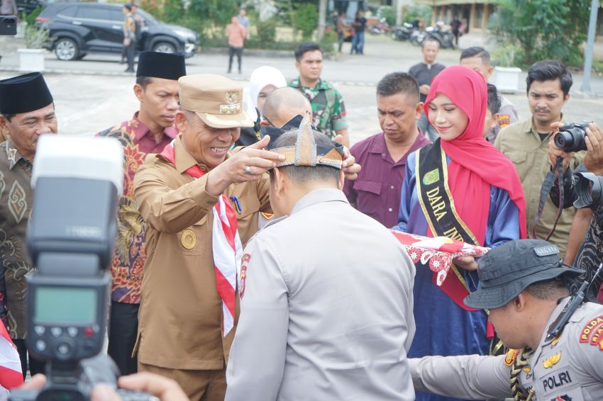 Kapolda Riau Lakukan Kunjungan Kerja ke Inhil, Disambut Bupati dan Forkopimda