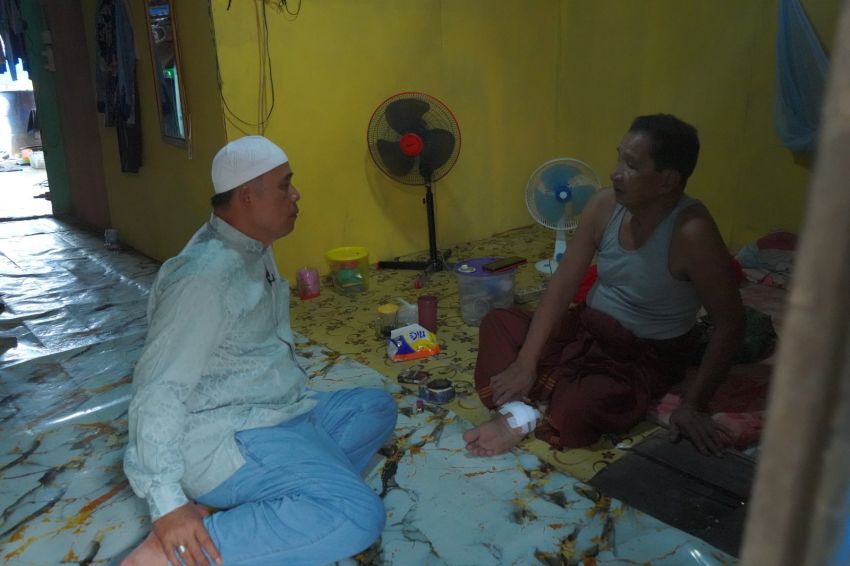 Bupati Inhil Pastikan Penanganan Korban Gigitan Monyet Liar Berjalan Optimal