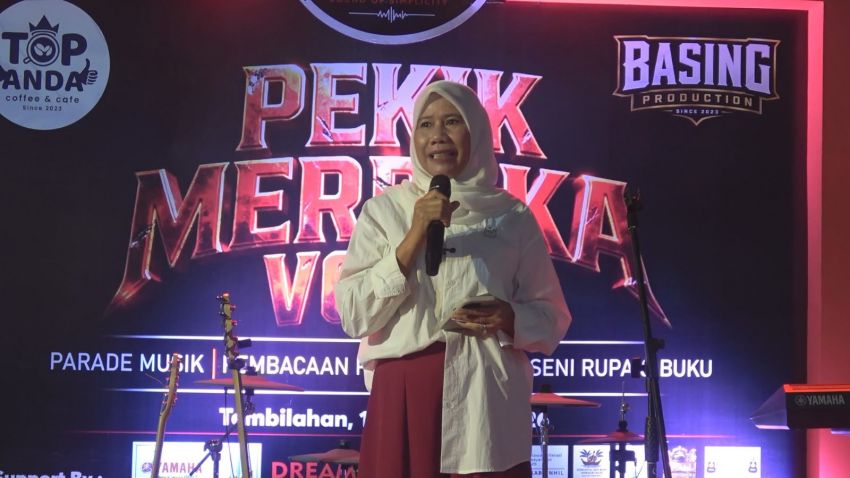 Wabup Yuliantini Apresiasi Kreativitas Anak Muda Inhil Lewat Pekik Merdeka Vol. 3
