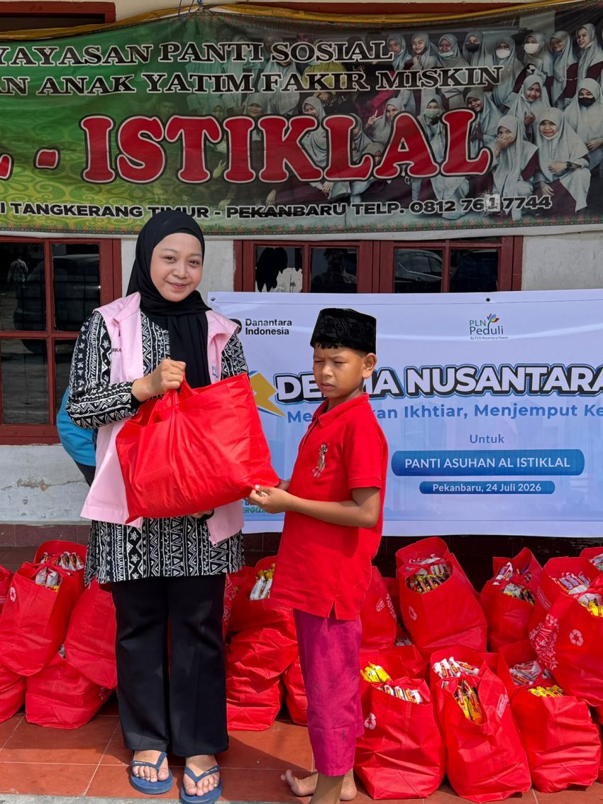 Semarak HUT ke-81 RI, PLN Nusantara Power UP Tenayan Gelar Program Derma Nusantara sebagai Wujud Syukur dan Kepedulian Sosial