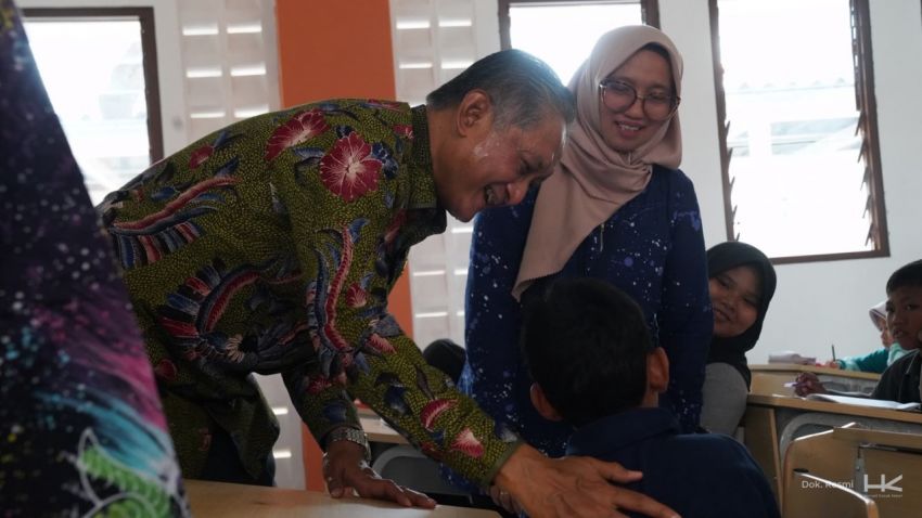 Tinjau Sekolah Rakyat DKI Jakarta, Menteri PU Apresiasi Hutama Karya