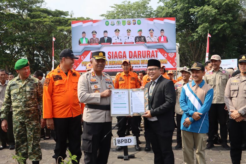 Apel Gabungan Siaga Darurat Penanggulangan Bencana Kebakaran Hutan dan Lahan (Karhutla) Tahun 2026