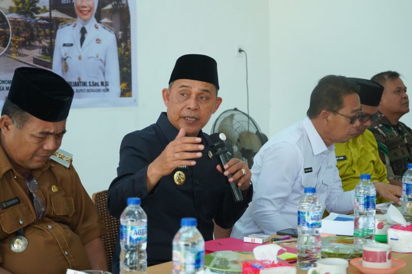 Bupati Herman Pastikan 87 Pedagang Pasar Sungai Gantang Dapat Tempat Layak, Pembangunan Dimulai 2027