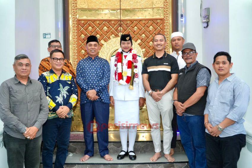 Bupati Inhil sambut kepulangan Arifa Rahma Maulydha Paskibraka Nasional 2026 asal Inhil dengan penuh kebanggaan