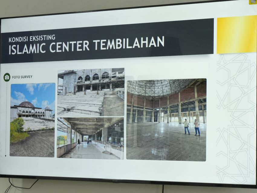 Pemkab Inhil Percepat Pembangunan Islamic Center, Masjid Ditargetkan Segera Difungsikan