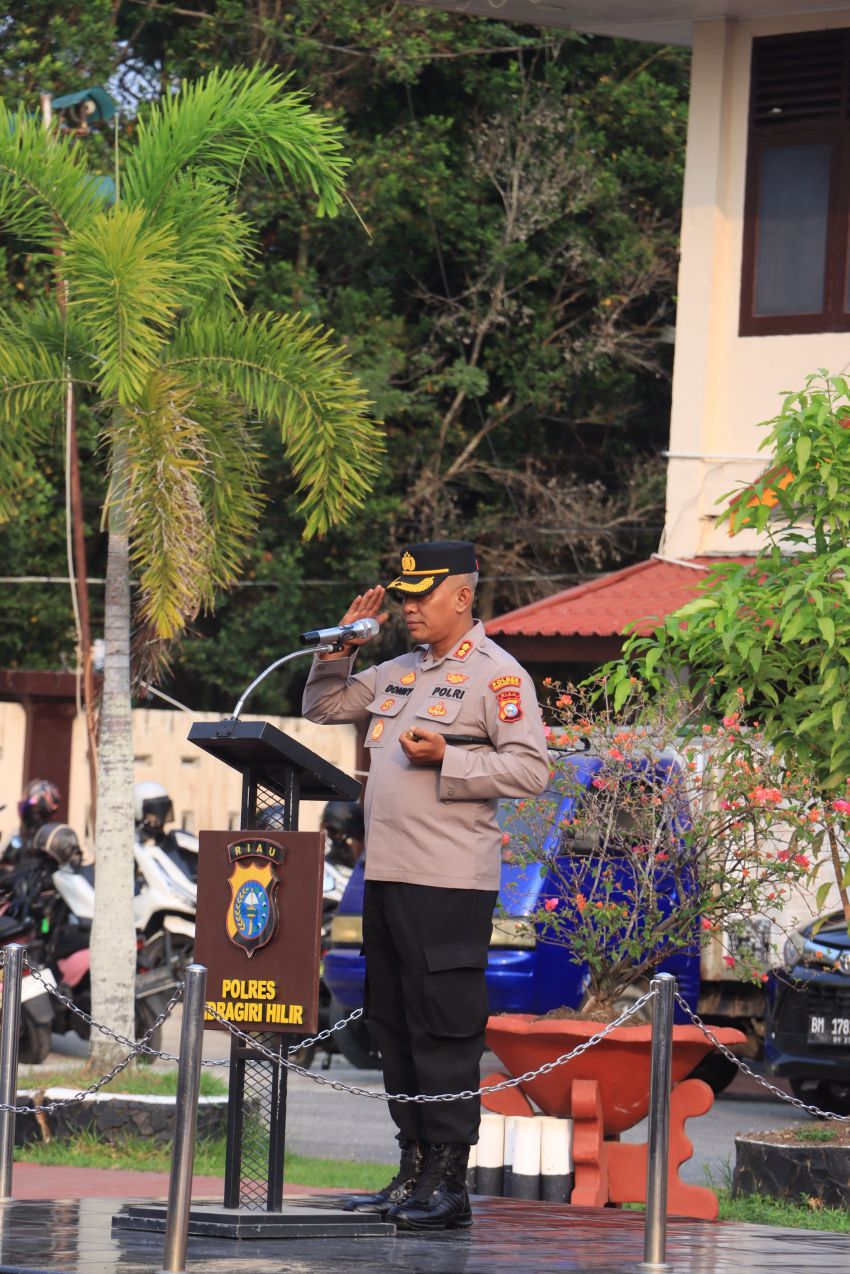Kapolres Inhil Ajak Masyarakat Tetap Tenang, Peristiwa E.S Didalami Secara Profesional dan Transparan
