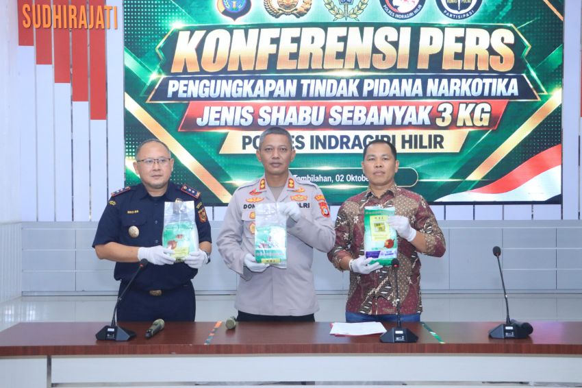 Kapolres Inhil Gelar Coffee Morning Bersama Media, Sosialisasikan Program Perlinsos Digital