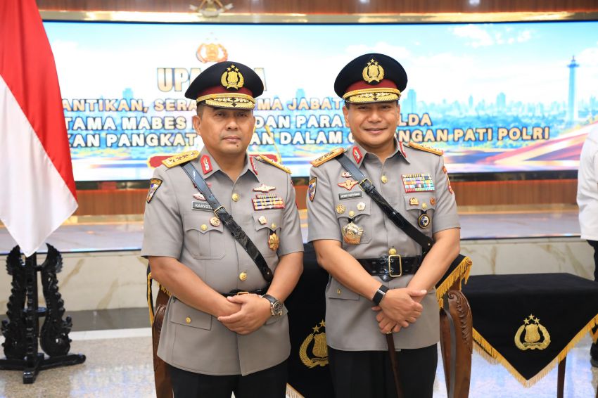 Dilantik Jadi Kabaharkam Polri, Komjen Herry Heryawan Bicara Amanah dan Pengabdian