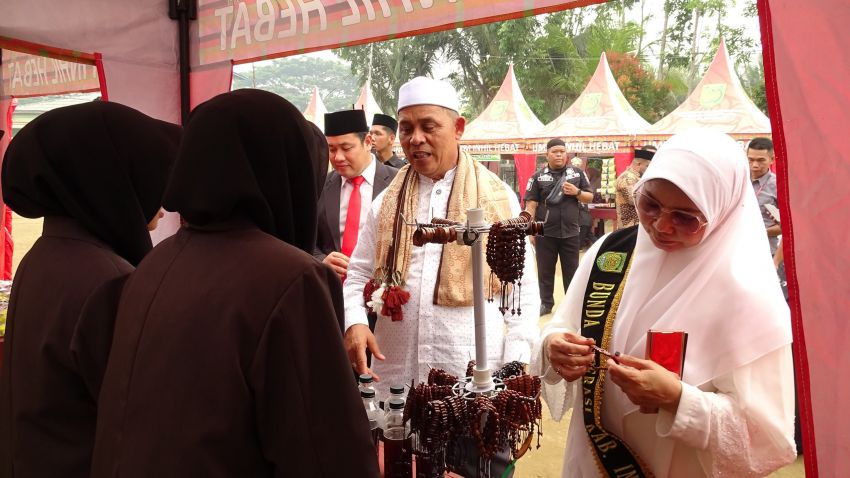 Bupati Herman Buka Santri Expo 2026, Dorong Santri Cinta Tanah Air dan Berkontribusi untuk Daerah