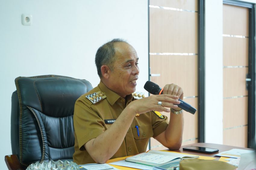 Bupati Herman Turun Langsung Seleksi Calon Komisaris dan Direktur BUMD PT Kelapa Inhil Gemilang
